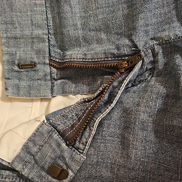 J. Crew 5" Chino Shorts Size 6 100% cotton Blue Style B9356 Med Echo Blue Wash - Picture 11 of 16